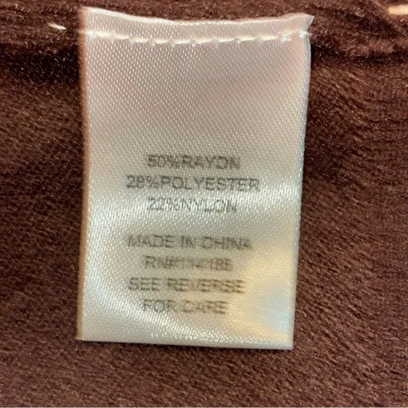 Peyton Primrose ColorBlock Sleeveless Cardigan Sweater Vest 1x - Picture 5 of 5